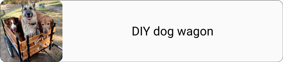 How make your own heavy duty DIY dog carrier wagon