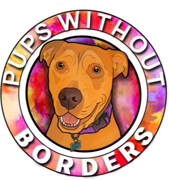 Pups Without Borders logo